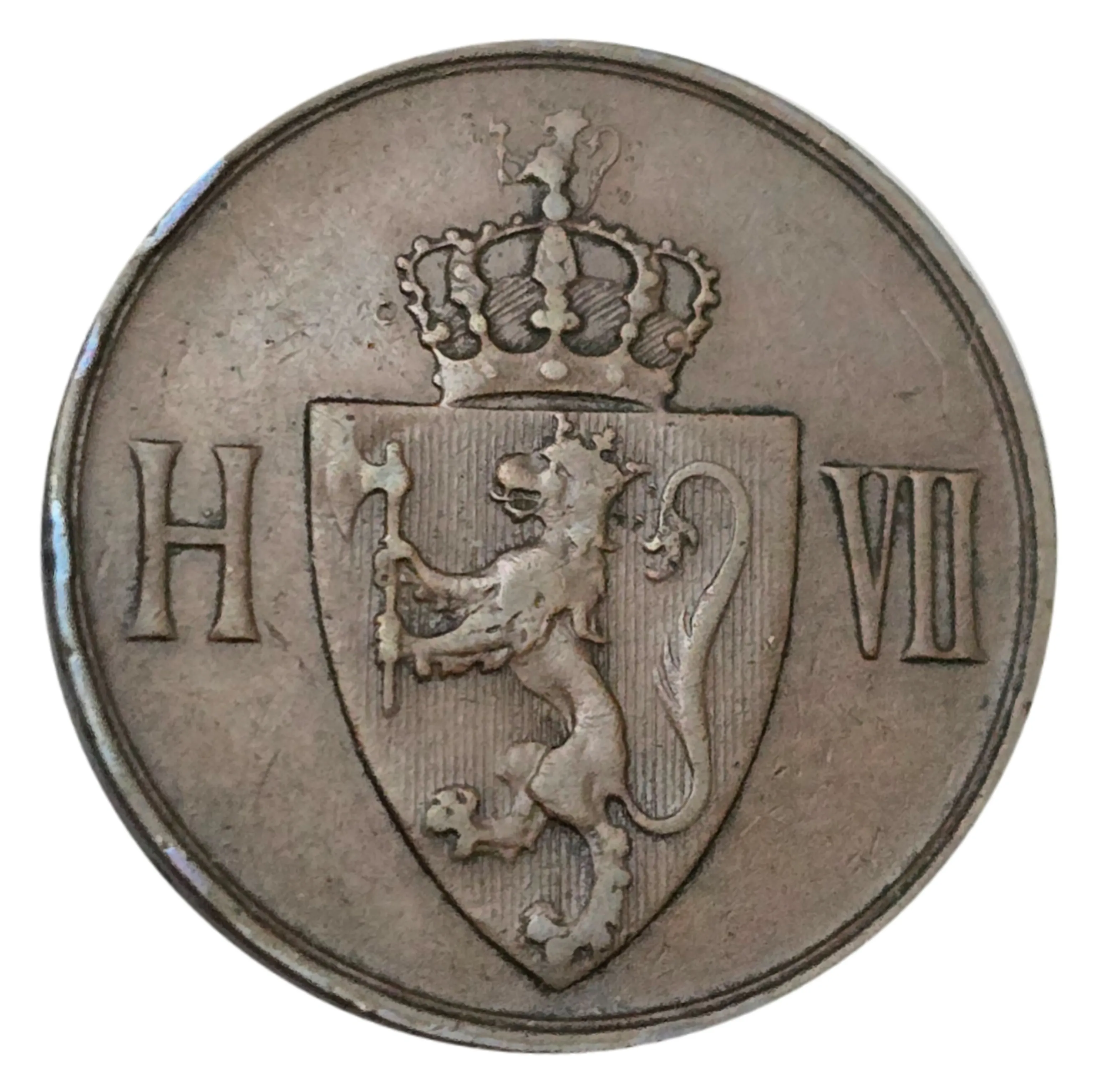 سکه نروژ 5 اوره نروژ 1907